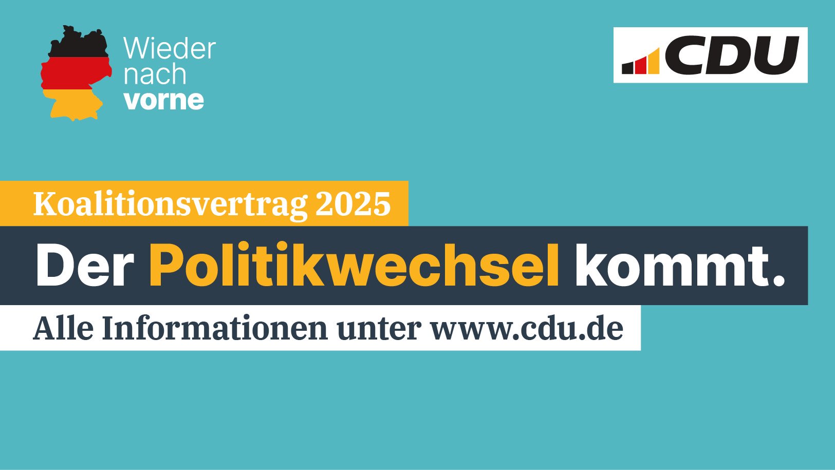 Koalitionsvertrag - Verantwortung für Deutschland