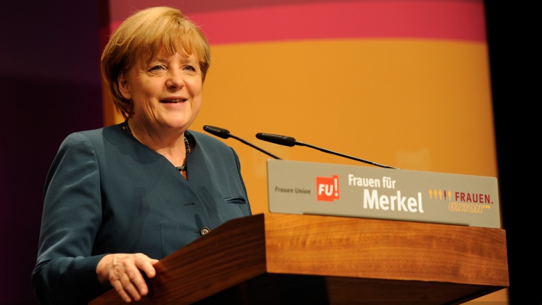 Angela Merkel bei "Frauen für Merkel" Angela Merkel bei "Frauen für Merkel"