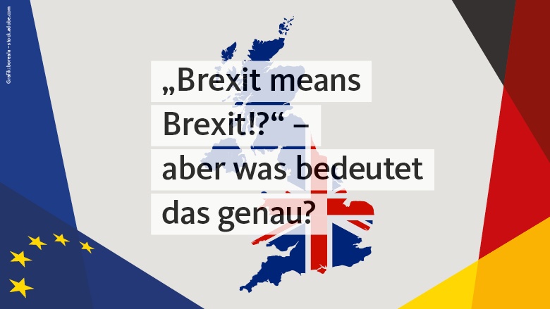 Brexit means Brexit? - aber was bedeutet das genau?