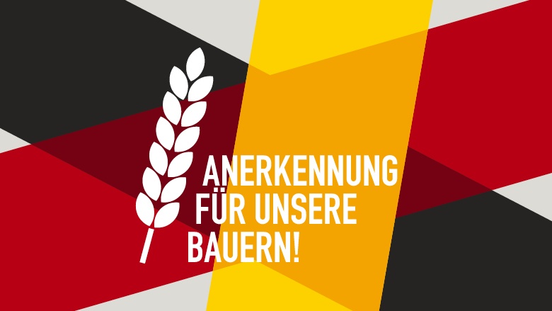 Anerkennung für unsere Bauern Anerkennung für unsere Bauern