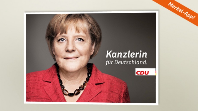Kanzlerin für Deutschland. Kanzlerin für Deutschland.