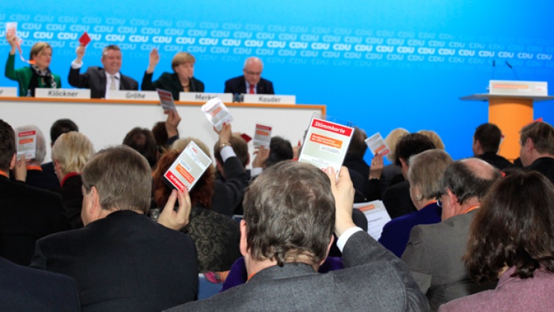 Foto vom Bundesausschuss der CDU