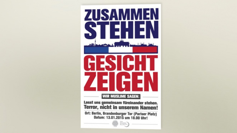 "Zusammenstehen - Gesicht zeigen" Mahnwache am Brandenburger Tor "Zusammenstehen - Gesicht zeigen" Mahnwache am Brandenburger Tor