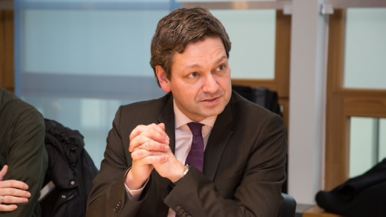 Christian Baldauf beim Expertengespräch "Was ist Digitalisierung?" Christian Baldauf beim Expertengespräch "Was ist Digitalisierung?"