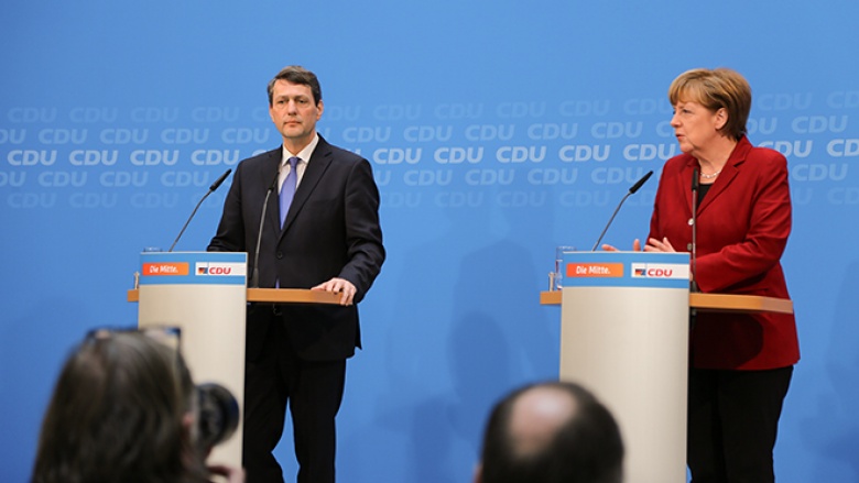 Angela Merkel mit Dietrich Wersich Angela Merkel mit Dietrich Wersich