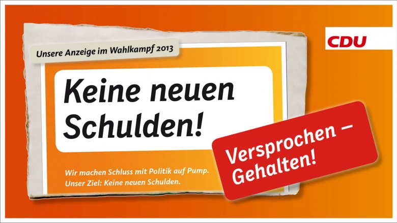 Keine neuen Schulden!