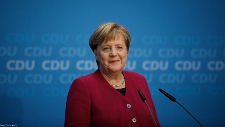 Die CDU-Vorsitzende, Bundeskanzerin Angela Merkel, bei der Pressekonferenz im Berliner Konrad-Adenauer-Haus am 29. Oktober 2018, Die CDU-Vorsitzende, Bundeskanzerin Angela Merkel, bei der Pressekonferenz im Berliner Konrad-Adenauer-Haus am 29. Oktober 2018,