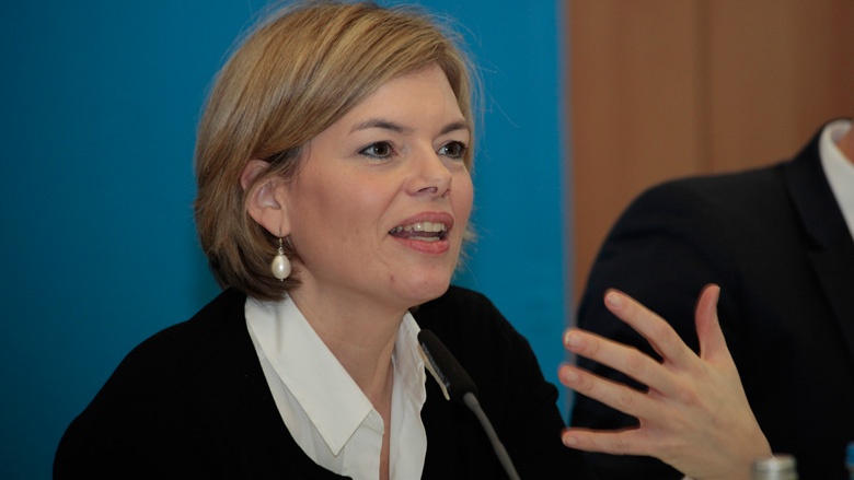 Julia Klöckner, Vorsitzende der Zukunftskommission "Nachhaltig leben"