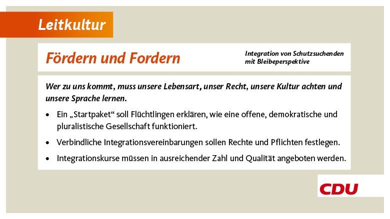 Fördern und Fordern