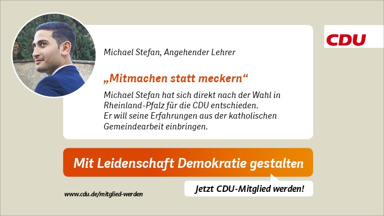 Mitmachen statt meckern Mitmachen statt meckern