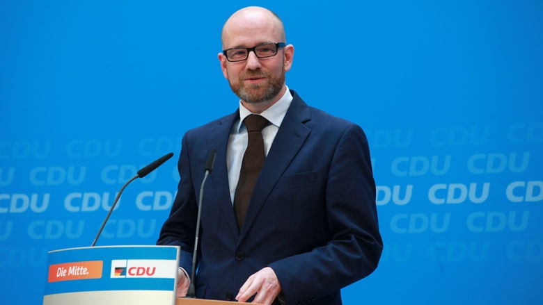 Peter Tauber bei der Pressekonferenz im Konrad-Adenauer-Haus