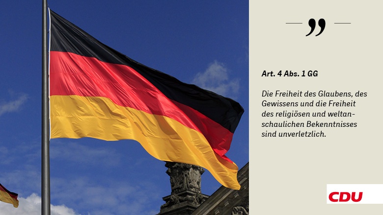 Unverletzliche Religionsfreiheit Unverletzliche Religionsfreiheit
