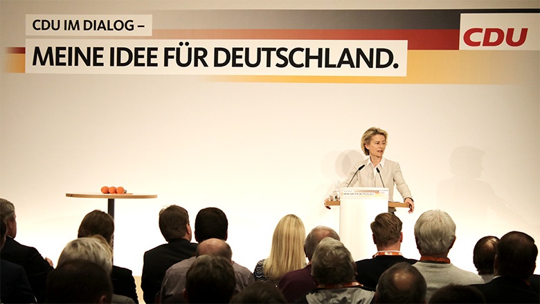 Ursula von der Leyen in Lüneburg Ursula von der Leyen in Lüneburg
