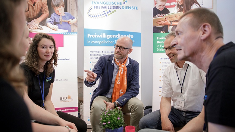 Kirchentag 2017: Zeit für viele Gespräche Kirchentag 2017: Zeit für viele Gespräche