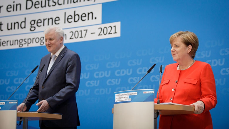 Horst Seehofer und Angela Merkel Horst Seehofer und Angela Merkel