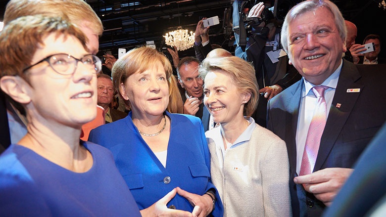 Nach dem TV-Duell. Angela Merkel Nach dem TV-Duell. Angela Merkel