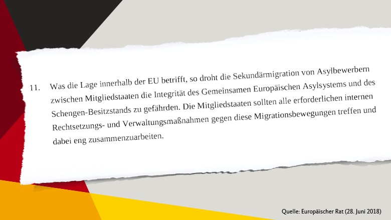 EU-Beschluss gibt Raum für nationale Maßnahmen, aber in enger Abstimmung mit Nachbarn