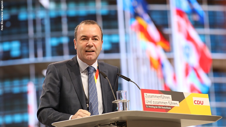 EVP-Spitzenkandidat Manfred Weber