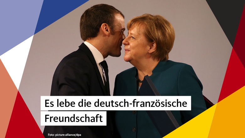 Angela Merkel und Emanuel Macron