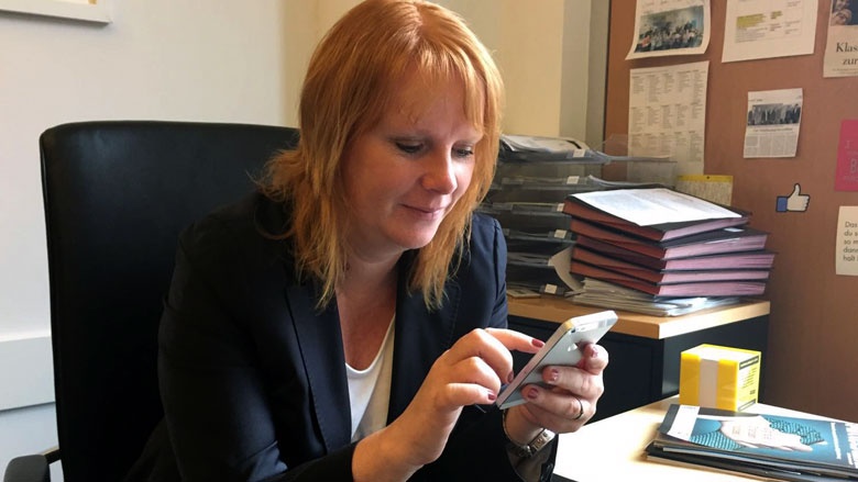 Christina Schwarzer, Bundestagsabgeordnete aus Neukölln Christina Schwarzer, Bundestagsabgeordnete aus Neukölln