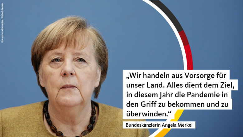 Bundeskanzlerin Angela Merkel während der Pressekonferenz zur aktuellen Corona-Lage aus Berlin Bundeskanzlerin Angela Merkel während der Pressekonferenz zur aktuellen Corona-Lage aus Berlin