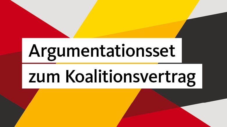 Argumentationsset zum Koalitionsvertrag