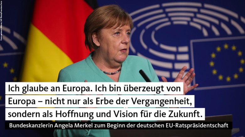 Merkel vor dem EU-Parlament