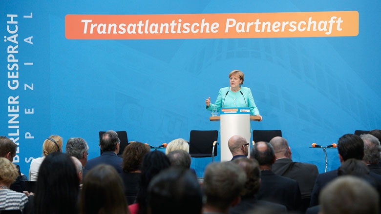 Angela Merkel beim Berliner Gespräch Spezial Angela Merkel beim Berliner Gespräch Spezial