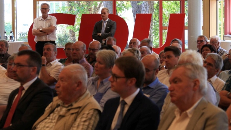 Teilnehmer während der Zuhör-Tour in Ehingen (Baden-Württemberg) Teilnehmer während der Zuhör-Tour in Ehingen (Baden-Württemberg)