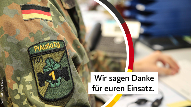 Beispielfoto für die Bundeswehr Beispielfoto für die Bundeswehr