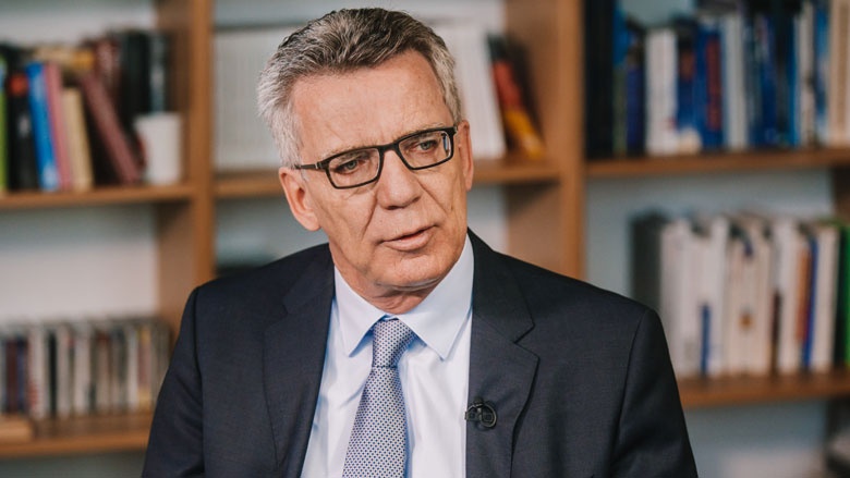 Bundesinnenminister Thomas de Maizière Bundesinnenminister Thomas de Maizière