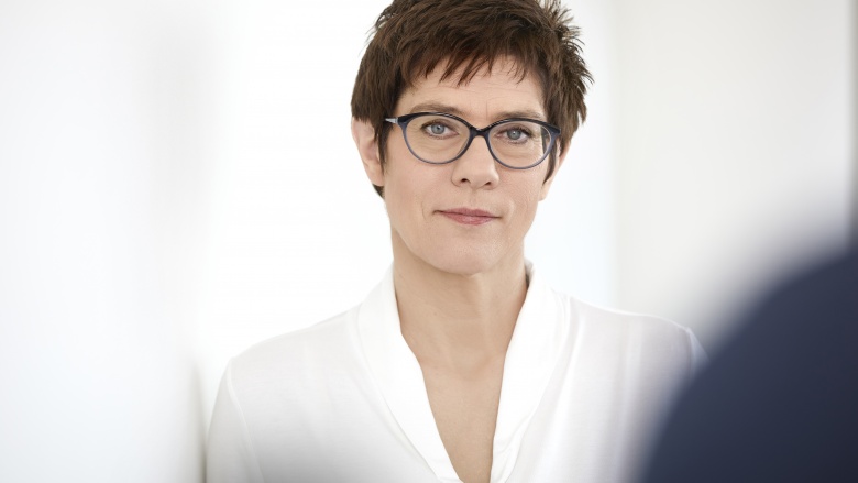 Pressefoto der CDU-Generalsekretärin Annegret Kramp-Karrenbauer, Foto: CDU / Laurence Chaperon