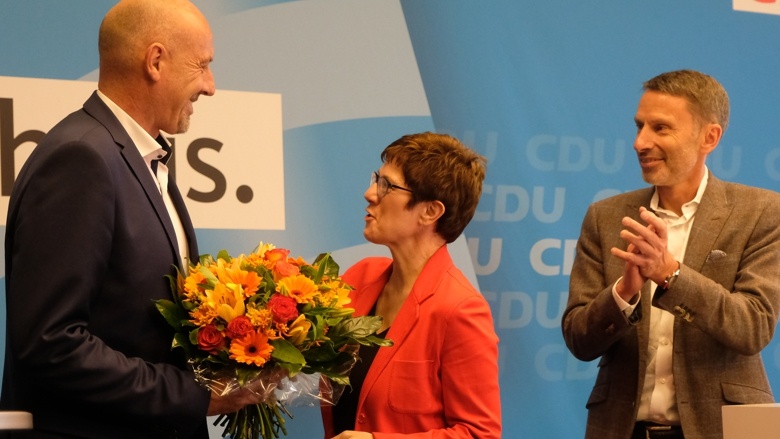 CDU-Generalsekretärin Annegret Kramp-Karrenbauer Landesparteitag Bremen