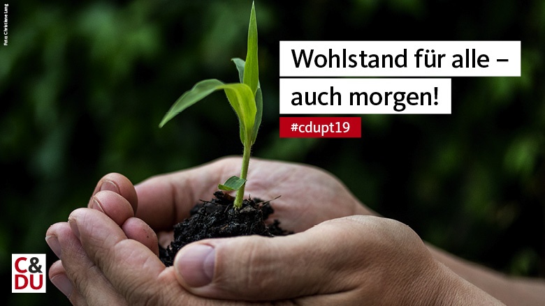 Wohlstand für alle - auch morgen! Wohlstand für alle - auch morgen!