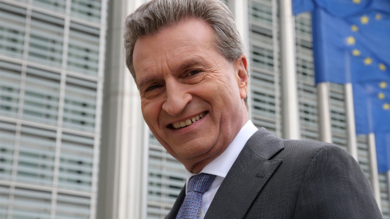 EU-Kommissar Günther H. Oettinger