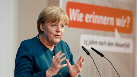 Angela Merkel erinnert sich an die Zeit des Mauerfalls