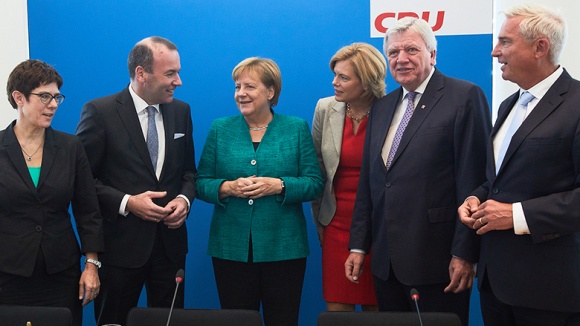 Manfred Weber (EVP-Fraktion) zu Gast im CDU-Bundesvorstand